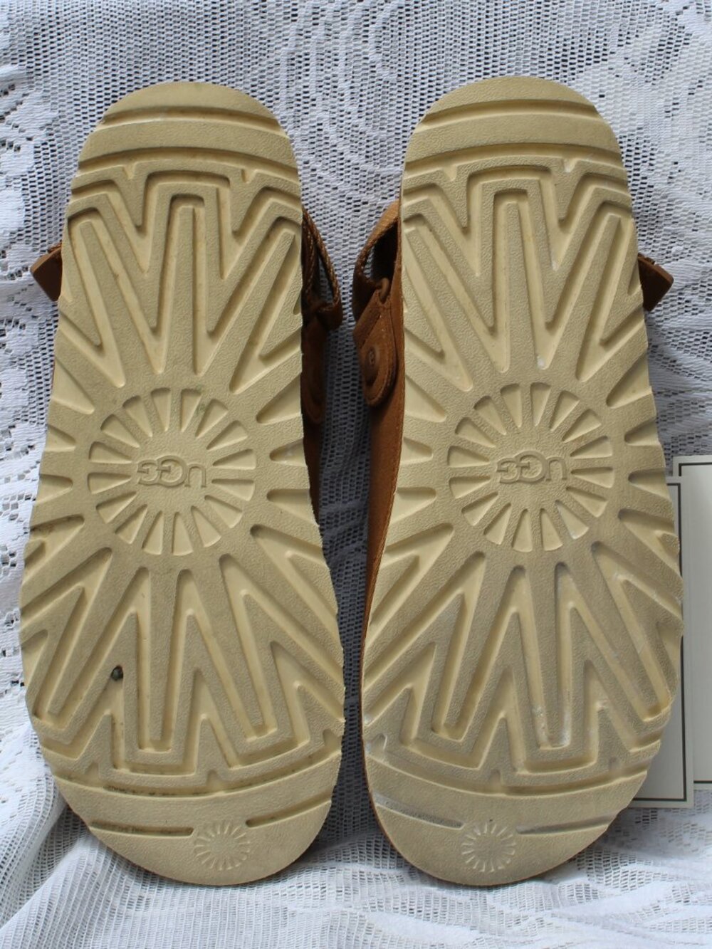 UGG Goldenstar Suede Family Matching Backstrap Clogs 9 - Picture 4 of 11